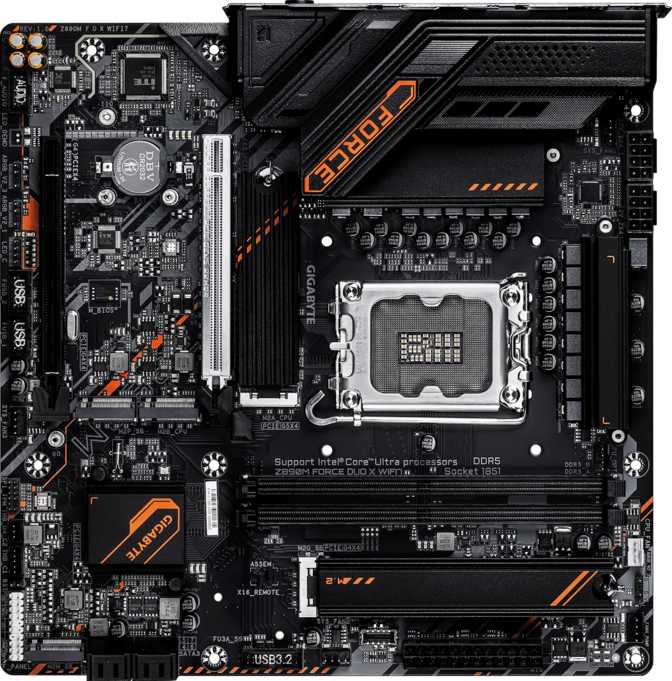 Gigabyte Z890M Force Duo X Wi-Fi 7 Review: Compact Done Right