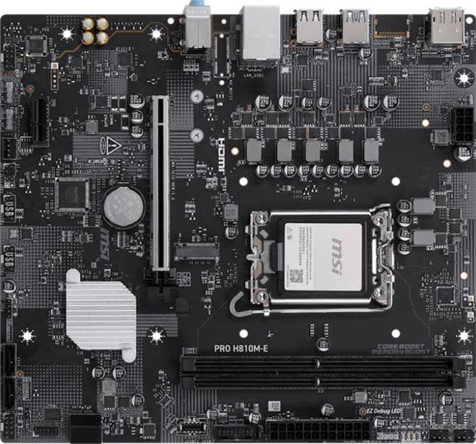 MSI Pro H810M-E Full Review: Intel's Budget LGA 1851 Board Examined