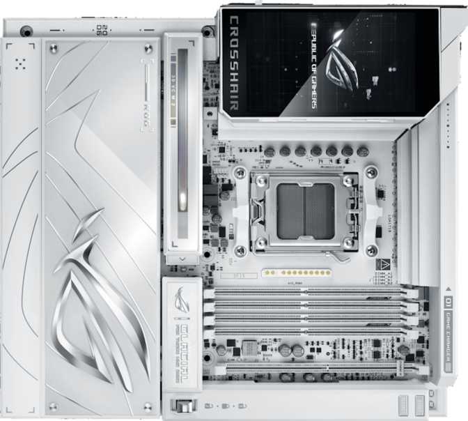 Asus ROG Crosshair X870E Glacial Review: AMD's Flagship Motherboard