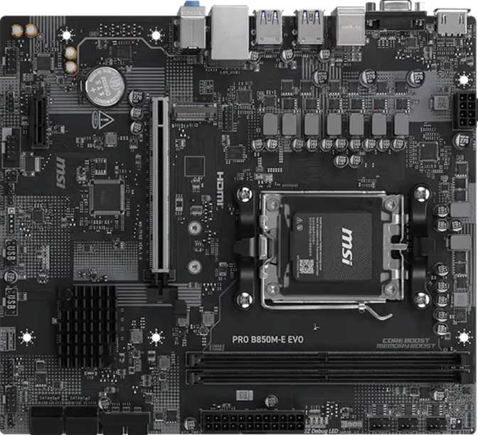 MSI Pro B850M-E Evo Review: The Best Budget AM5 Micro-ATX Board?