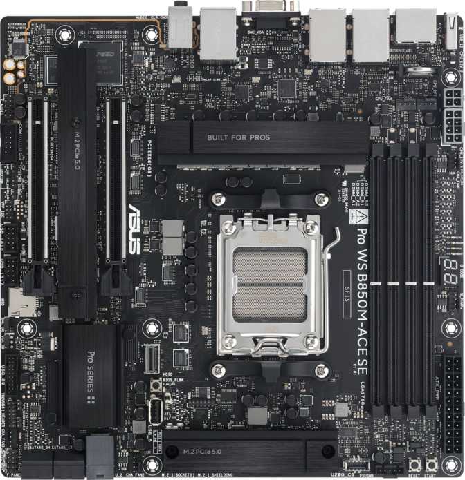 Asus Pro WS B850M-Ace SE Review - Workstation mATX