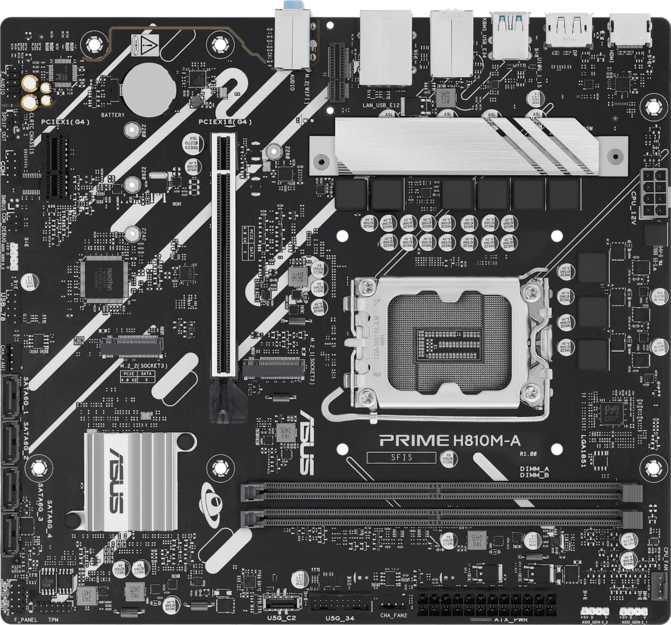 Asus Prime H810M-A Review: Budget Arrow Lake Motherboard