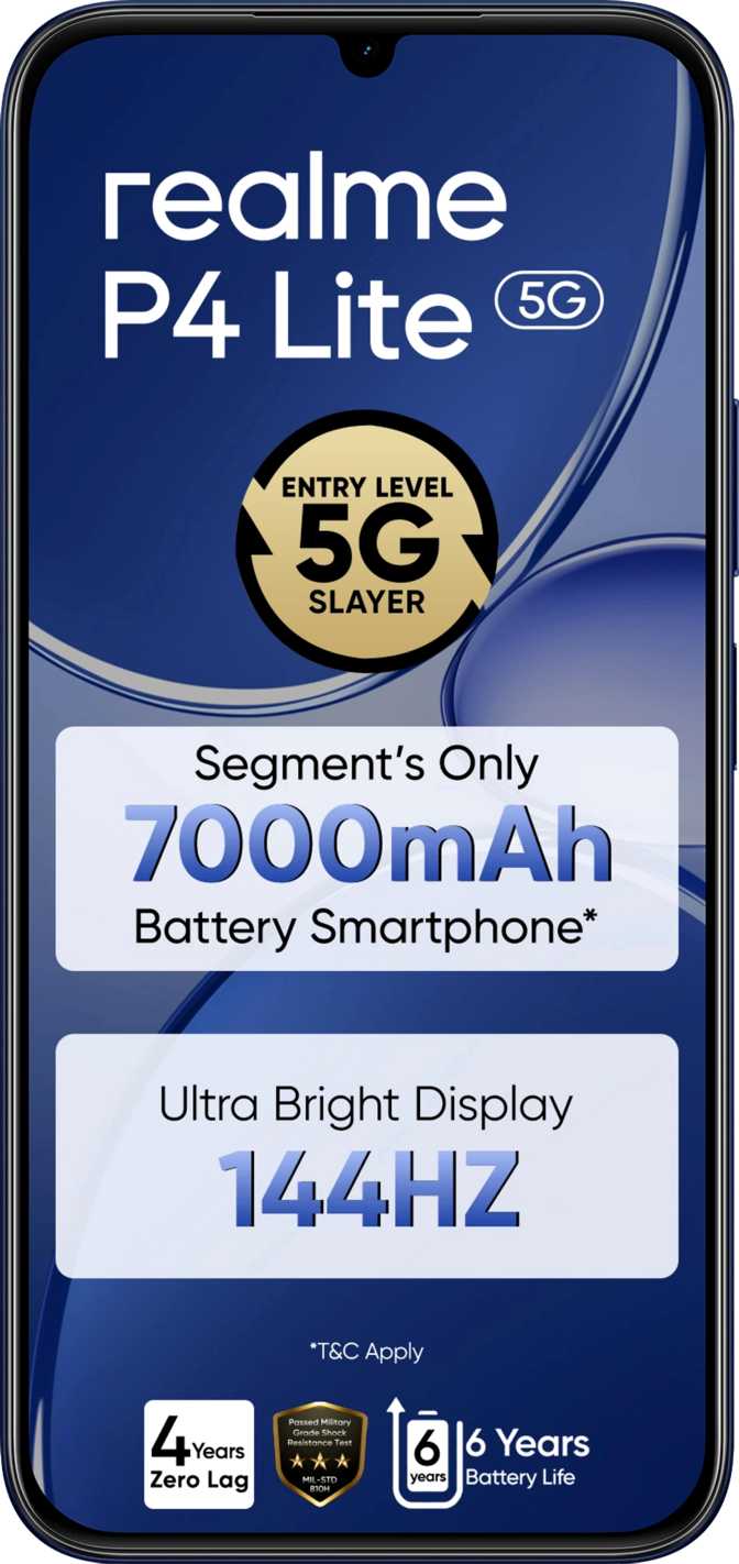 Realme P4 Lite 5G Review – Big Battery, Smart Trade-offs