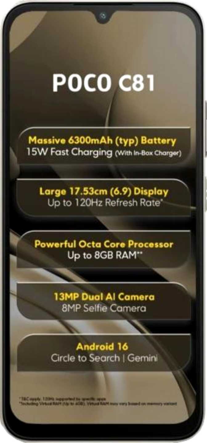 Xiaomi Poco C81 Review: Massive Battery, Honest Trade-Offs